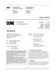 Rapport d`évaluation CCMC 12833-R
