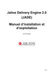 Jalios Delivery Engine 2.0 (JADE) Manuel d`installation et d