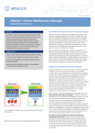 VMware® vCenter Site Recovery Manager