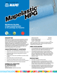 Mapelastic HPG Mapelastic HPG