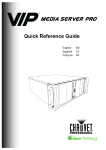 VIP Media Server Pro Quick Reference Guide Rev. 2 Multi
