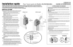 LOGIQUE DE GAMME INTERMÉDIAIRE Installation