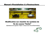 Manuel d`Installation & d`Instructions