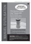 Filtre Épurateur Krystal Clear Modèle 638R