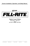 Digital Liquid Meter - Fill-Rite