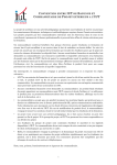 Charte des projets de synthèse LP SIL CM 2014-15