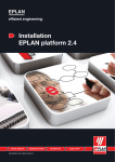 Installation EPLAN platform 2.4