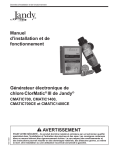 Notice Installation CLORMATIC III