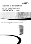 DATACOOL - HT/HJ Manuel d`installation et de maintenance