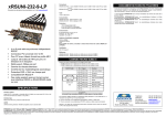 XRSUNI-232-9-LP - ACKSYS Communications & Systems