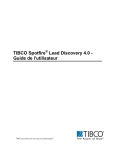 TIBCO Spotfire Lead Discovery 4.0