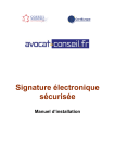 Signature électronique sécurisée