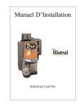 Manuel D`Installation - Mistral Technologies