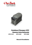 Onduleur/Chargeur GFX Gamme Internationale