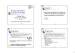 Analyse des besoins & Gestion de projets Objectif Evaluation