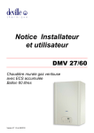 Notice Installateur et utilisateur