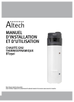 MANUEL D`INSTALLATION ET D`UTILISATION