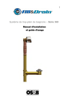 Manuel d`installation et guide d`usage Fill&Drain