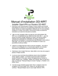 Manuel d`installation DD-WRT