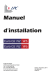 Manuel d`installation