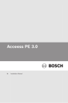Access PE 3.0 - Manuel d`installation