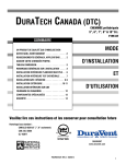 DURATECH CANADA (DTC)
