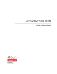 Guide d`administration du serveur Sun Netra T5440
