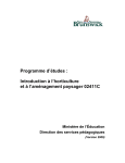 Programme d`études : Horticulture et aménagement