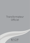 KRION Transformateur Officiel 2014