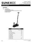 SPECIFICATIONS CONTENTS: - Northern Tool + Equipment