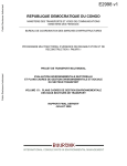 Annexes – Sous-secteur routier - Documents & Reports