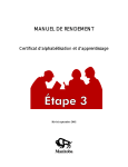 Étape 3