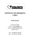 volpato notices techniques