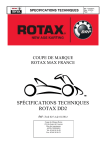 homologation moteur rotax125 coupe de marque dd2