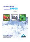 GUIDE UTILISATEUR PureStation EP900