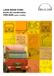 L2000 M2000 F2000 durée de construction 1992-2005