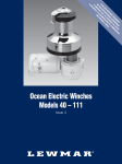 Lewmar Electric Winch 40-111 Issue 4.p65