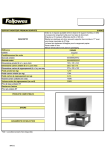 SUPPORT MONITEUR PREMIUM GRAPHITE 9169401 Grâce à un