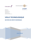 VEILLE TECHNOLOGIQUE