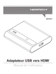 Adaptateur USB vers HDMI®