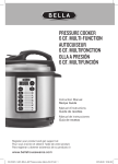 pressure cooker 6 qt. multi-function autocuiseur 6 qt. multifonction