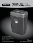 POWERSHRED® 74C