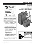 avertissement - AO Smith Water Heaters