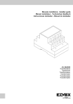 Manuale installatore - Installer guide Manuel installateur