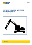 INSTRUCTIONS DE MONTAGE MICROPROP DC2