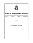 Hansard - Parlement du Canada