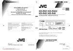 JVC KD-R521 User Guide Manual - CaRadio