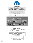 2008 Dakota - LeeParts.com