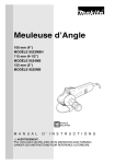 Meuleuse d`Angle