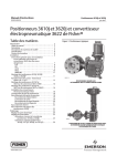 Positionneurs 3610J et 3620J et convertisseur électropneumatique